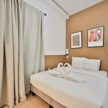 Appartamento 0#appart 4pers#1 Bedroom#paris 15#commerce#ac Parigi